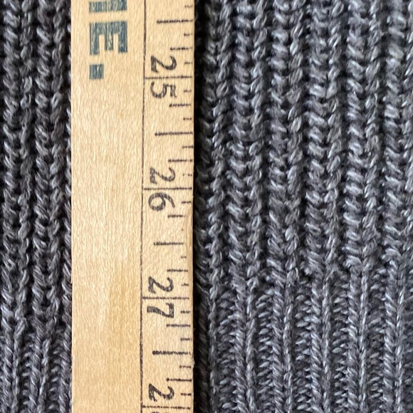 Vintage EDDIE BAUER  Sweater 100% Cotton Gray Size XL Pullover - Picture 5 of 7